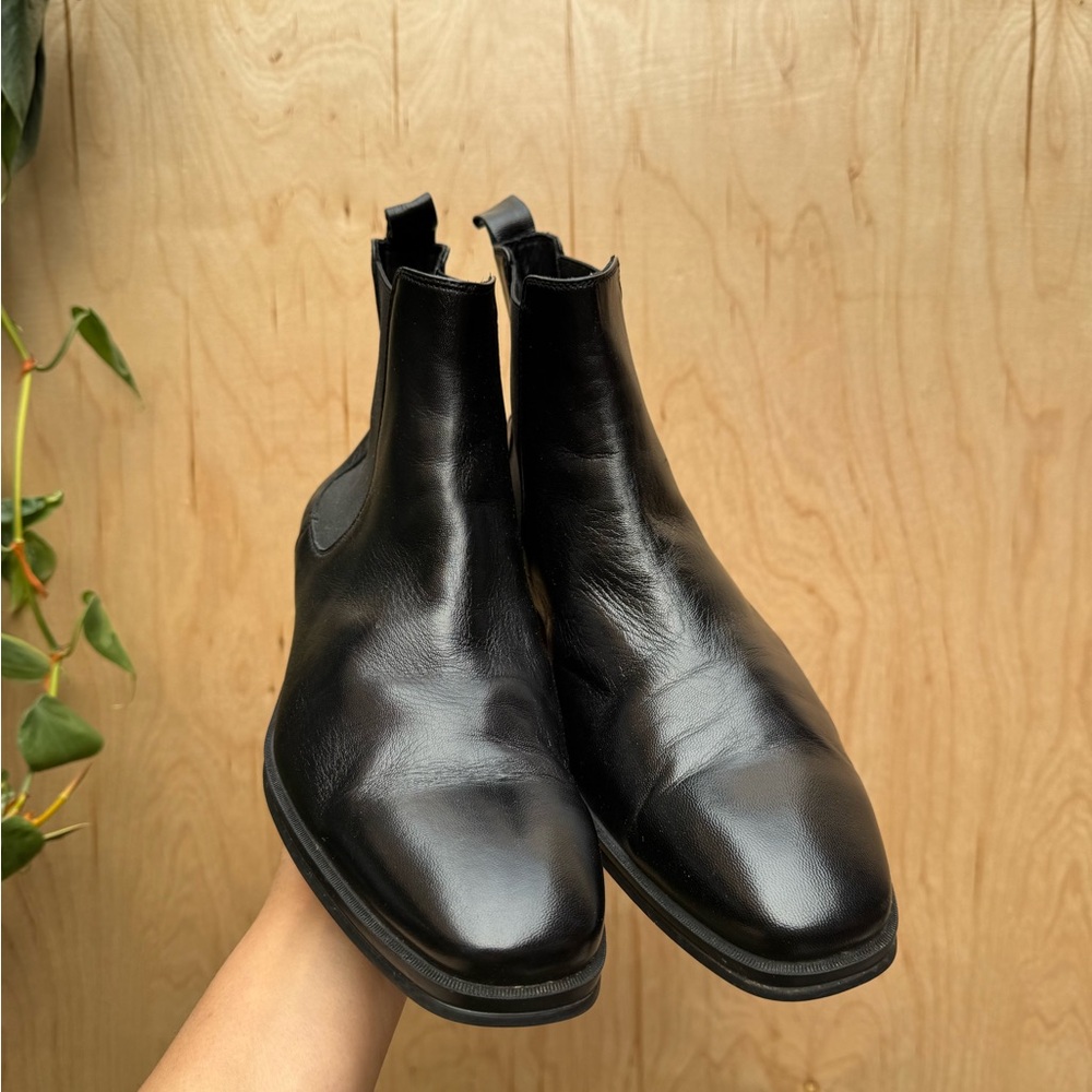 BROLETTO Leather Men's Chelsea Boots Black 10 - Picture 4 of 9
